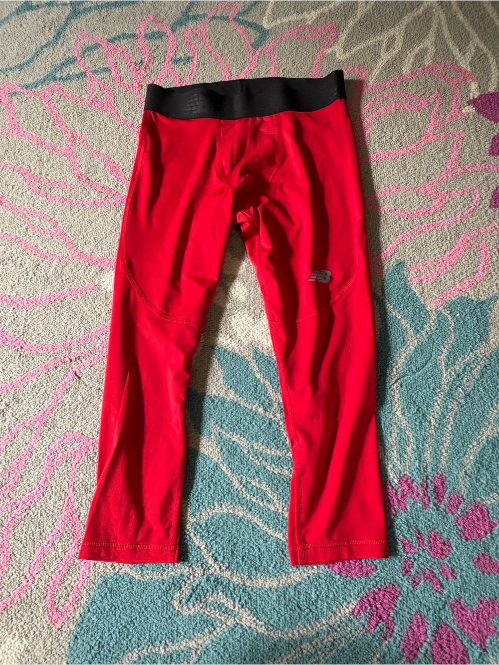 New Balance Men’s 3/4 Length Challenge Compression Tights Pants